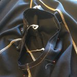 11-1 袖付けのためのピン打ち