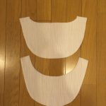 1-2 芯を貼り終えたところ