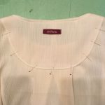 14-3 見返しを身頃に縫い付ける