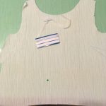 2-1 1.2ｃｍ巾の接着テープを貼る