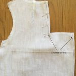 7*1 背中心を縫う