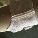 9-2 サイドネック付近は9ミリ縫い残す