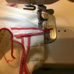 11-2 袖底から縫いはじめる