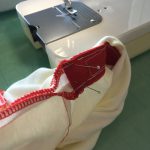 12-4 縫い代とファスナーを捨てミシン