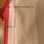 3-7 返し縫いの拡大写真