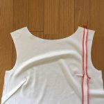 4-3 前身頃の肩線・アームホール