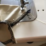 ミシンで押さえる