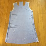 2-1 インナードレス脇をロックミシンする