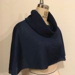 カウルネック付きケープ