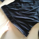 裾パーツをつける